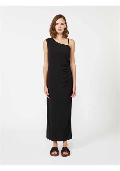 Abito monospalla in jersey - Nero MAXMARA beachwear | BCHFIABE006